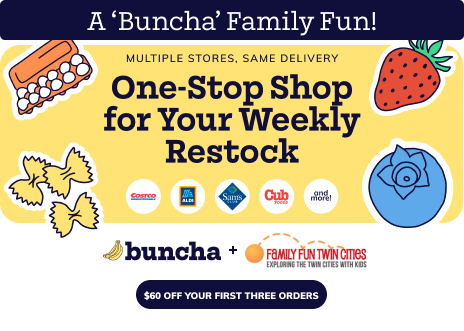 A Buncha Family Fun. Multiple Stores. Same Delivery. One-Stop Shop for Your Weekly Restock. $60 off Your First Three Orders.