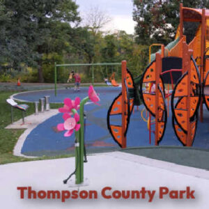 Inclusive Playground at Thompson County Park in West St. Paul, Minnesota