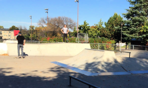 Bottineau Skate Park in Minneapolis, MN