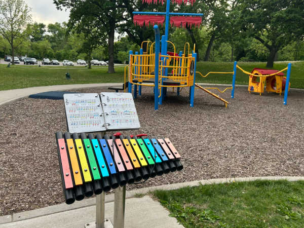 Columbia Park Playground in Minneapolis, MN
