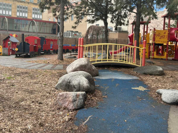 Playground at the TPT building in Saint Paul, Minnesota